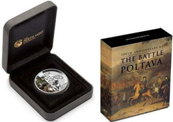 Battle of Poltava 1oz Silver (300th Anniversary)