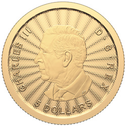 Canada: The Majestic Polar Bear 1/10 uncji Złota 2025