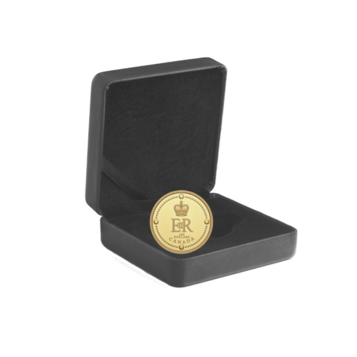 Canada: Queen Elizabeth II's Royal Cypher $200 Gold 2022 Proof