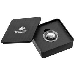 Die 60. Jubiläumsausgabe der Royal Australian $1 Silber 2025 Proof "C" Mintmark
