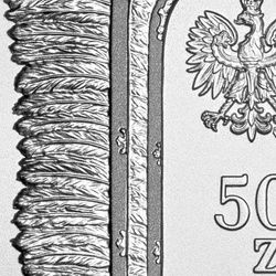 Odsiecz wiedeńska 50 PLN Silber 2023 High Relief 