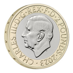 Set di 5 monete Regno Unito Rame-nichel 2023 Moneta commemorativa