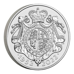 Jubileul de Platină al Majestății Sale Regina Cupronichel £5 2022