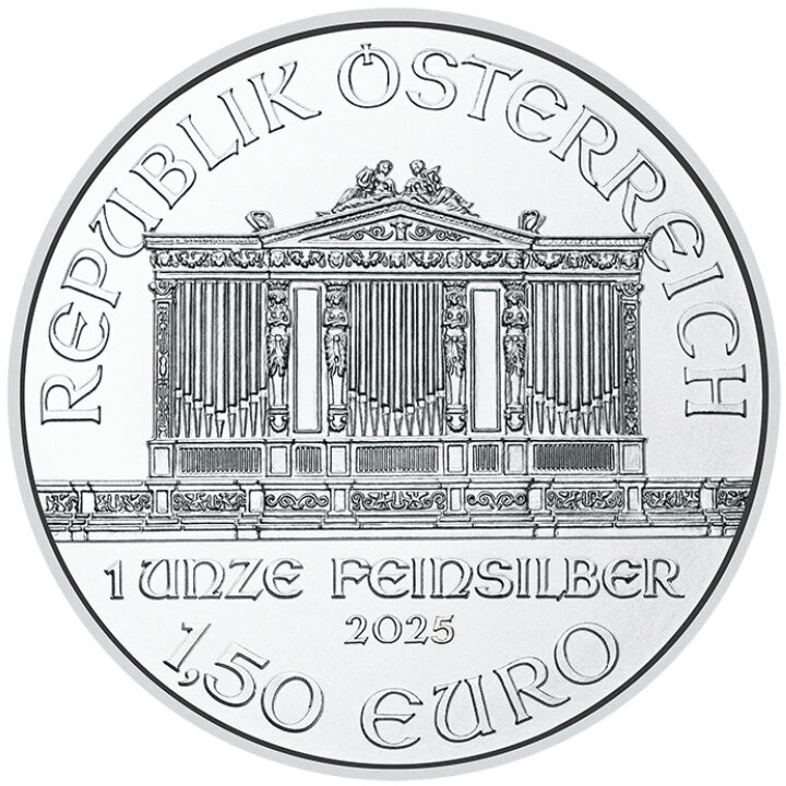 Vienna Philharmonic 1 oz Silber 2025