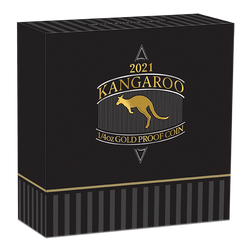 Australian Kangaroo 1/4 oz Gold 2021 Proof