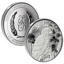 St. Lucia Parrot 1 oz ezüst 2025