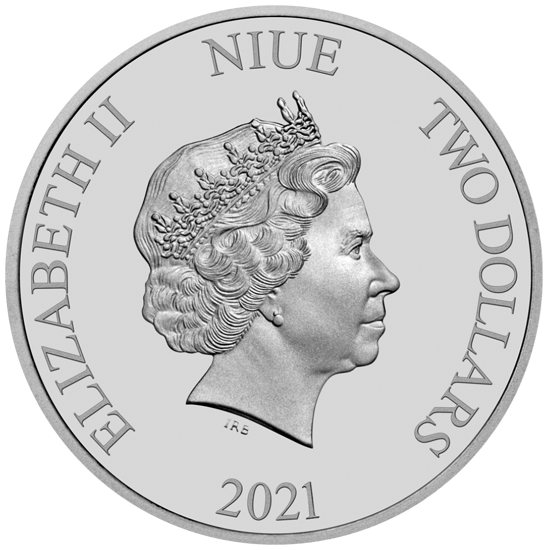 Niue: Pirates of the Caribbean - The Black Pearl 1 oz Silver 2021