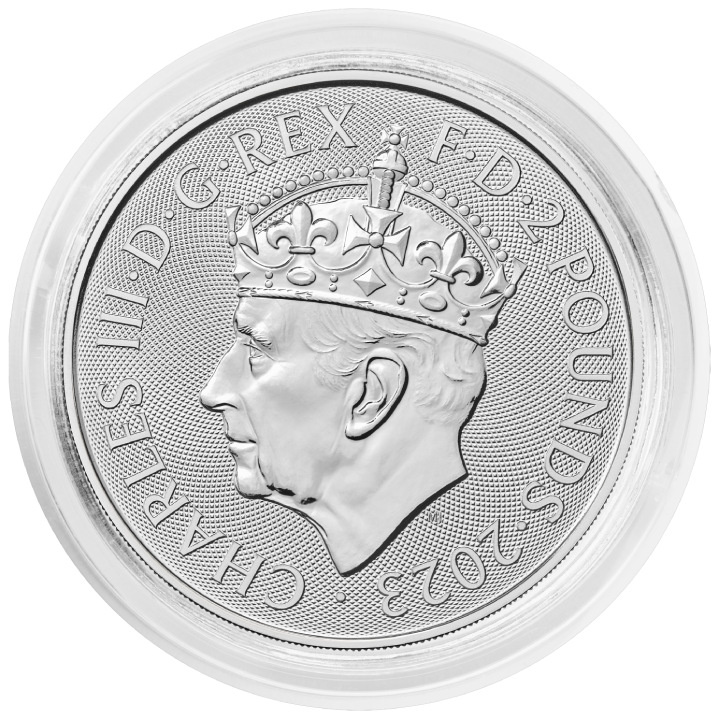La Coronación Britannia 1 oz Plata 2023