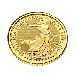 Britannia 1/10 uncji Złota 2021