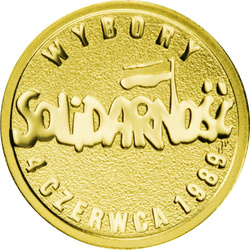 Poland 25 Zloty Gold 4 June 1989 Elections 2009 Proof