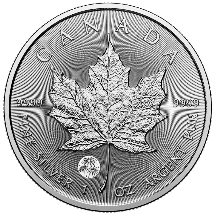Foglia d'acero canadese Treasured 1 oncia d'argento 2025 Congratulazioni Privy Mark