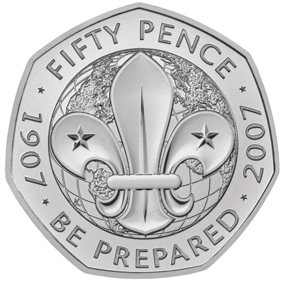 Set Cultura britannica - 50 anni della moneta da 50 pence Rame-nichel 2019