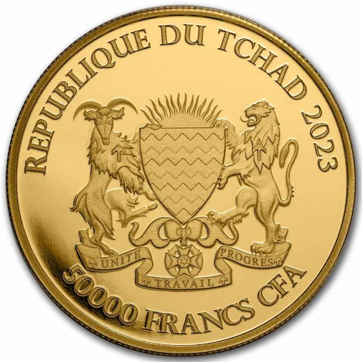 Czad: Red Panda 1 oz Gold 2023 Coin