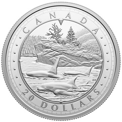 Canadá: This Is Canada - Wondrous Waters $20 Plata 2024 Proof