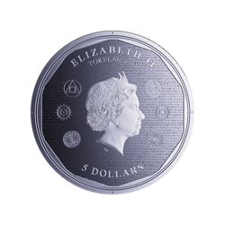 Tokelau: Vivat Humanitas 1 oz Plata 2022