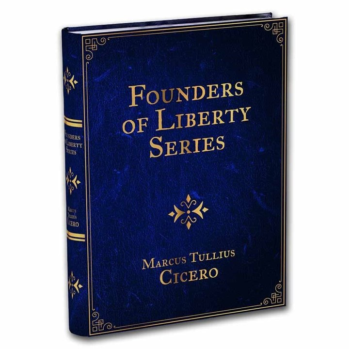 Founders of Liberty: Cicero - Keep & Bear Arms 1 uncja Srebra Antique Coin