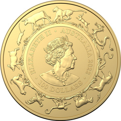 Lunar: Year of the Tiger 1 oz Gold 2022