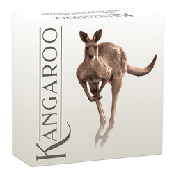 Kangourou australien coloré 1 once d'argent 2024 Proof High Relief