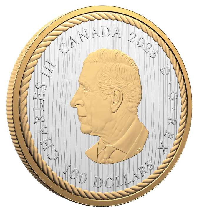 Canada: The Hunter Gold Plated 10 oz Silver 2025 Proof