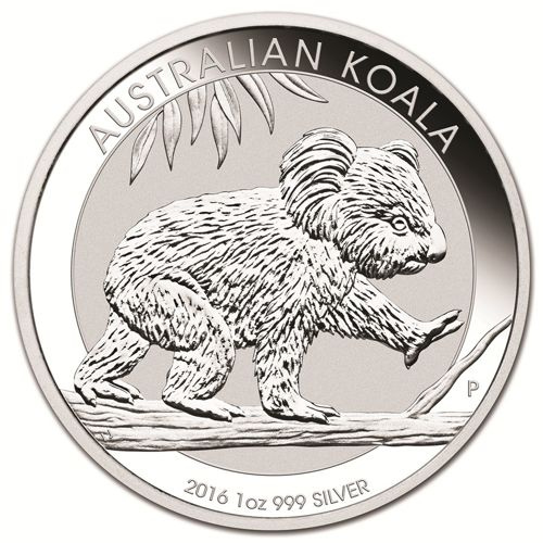 Koala 1 oncia d'argento 2016