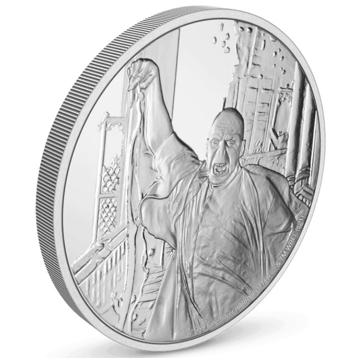 Niue: Harry Potter Classic - Lord Voldemort 1 oz Silber 2021 Proof