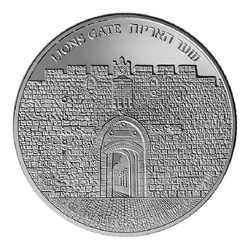 Puerta del León 1 oz Plata Prueba 2018