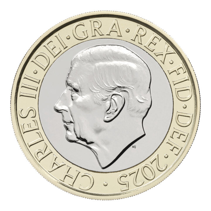 Serie de 13 monedas de cobre Reino Unido 2025