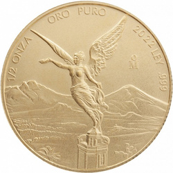 Libertad Mexicana 1/2 oz Oro 2022