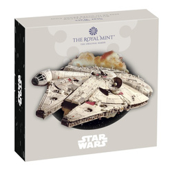 Star Wars: Millennium Falcon 1 oz Silver 2024 Proof