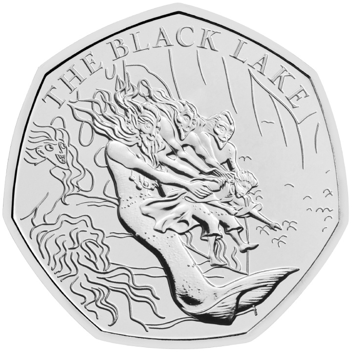 Harry Potter: Black Lake 50p Miedzionikiel 2024