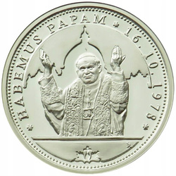 Medaglia Giovanni Paolo II - Habemus Papam 16.10.1978 Argento Proof