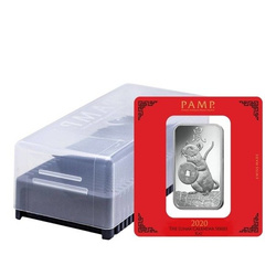 100 g Bar Silber Lunar Jahr der Ratte