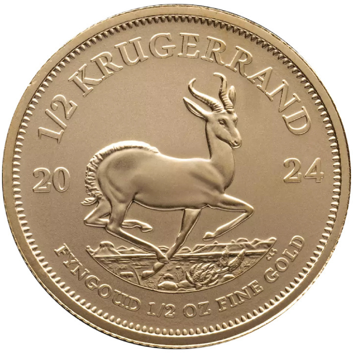 Krugerrand 1/2 onza Oro 2024
