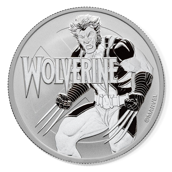 Tuvalu Marvel - Wolverine 1 oz Plata 2021