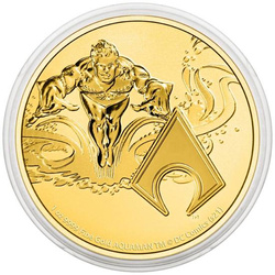 Niue: DC Comics - Aquaman 1 uncja Złota 2022