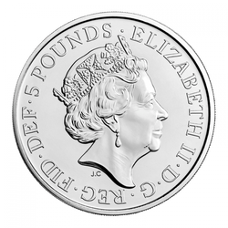 The Royal Tudor Beasts Lion of England Cupronichel 2022