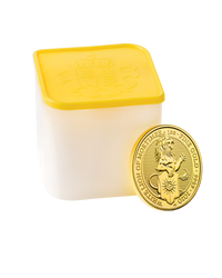 The Queen’s Beasts 2020: The White Lion of Mortimer 1 oz Gold