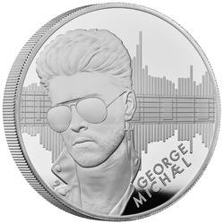 George Michael 5 uncji Srebra 2024 Proof
