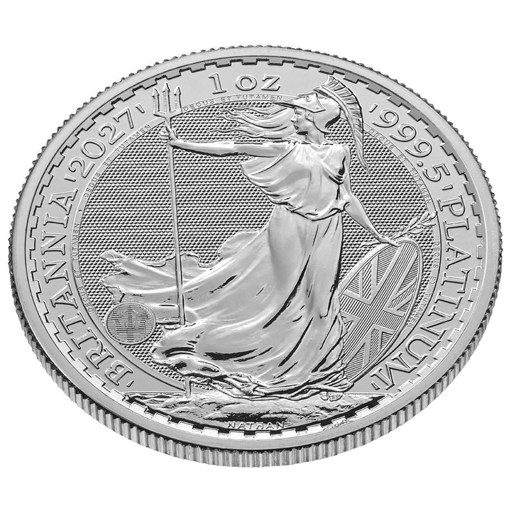 Pièce en Platine Britannia 1 once Platine 2027