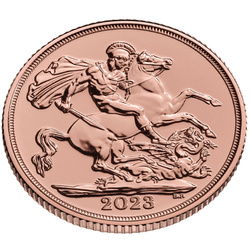 Regno Unito: L'incoronazione 1/4 Sovereign 2023