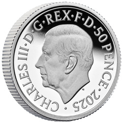 Set di 6 monete Britannia Argento 2025 Proof