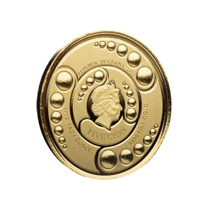 Ghana: Alien 1/10 oz Oro 2022