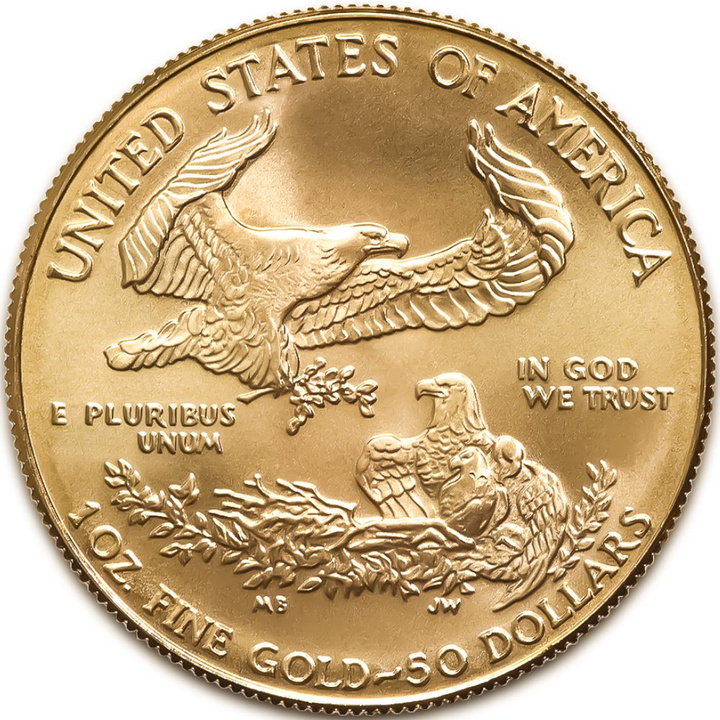 Águila Americana 1 onza Oro 2002
