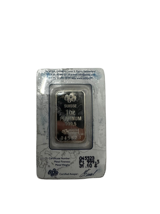 1 unce platiny Pamp - poškozený Ceripack