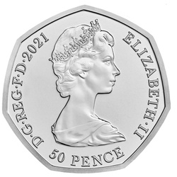 Sada 13 mincí měďnikel Velká Británie 2021