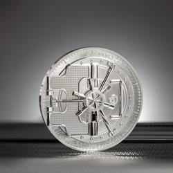 Cook Islands: Vault 3 oz Silber 2023 Proof Ultra High Relief