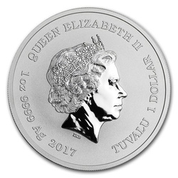 Tuvalu: Marvel - Spider-Man 1 oz Silber 2017