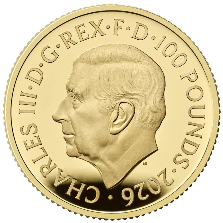 Royal Mint Lunar: Rok Konia 1 uncja Złota 2026 Proof