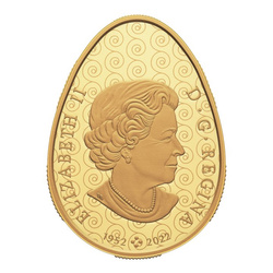 Canada: Pysanka Gold Coin 2023 Proof