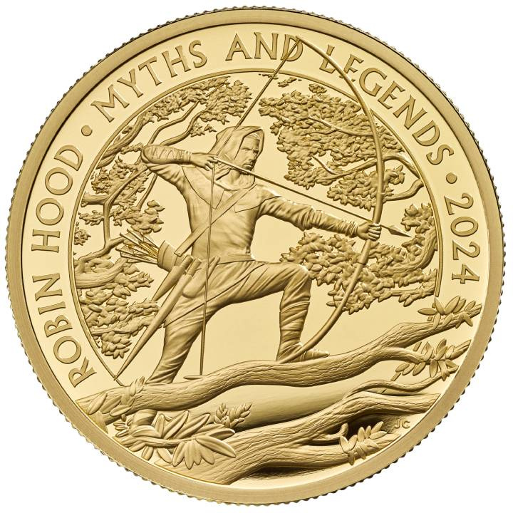 Myths & Legends : Robin Hood 1 once d'or 2024 Proof